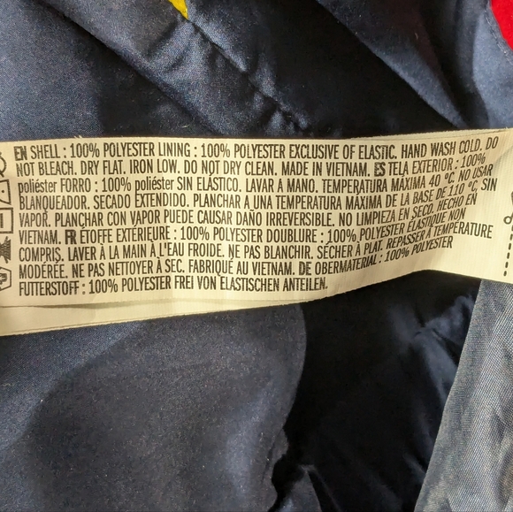 WILSON FOREVER 21 Womens L Windbreaker Jacket Colorblock Retro Half Zip Pullover - Picture 8 of 15